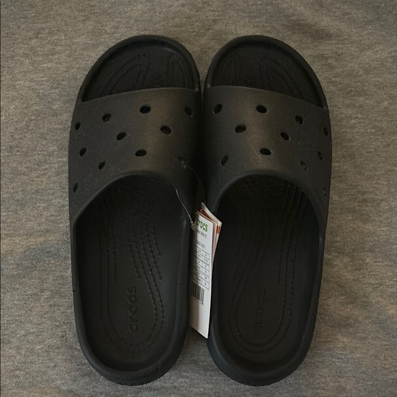 CROCS Shoes - CROCS Classic Black Slide Sandals